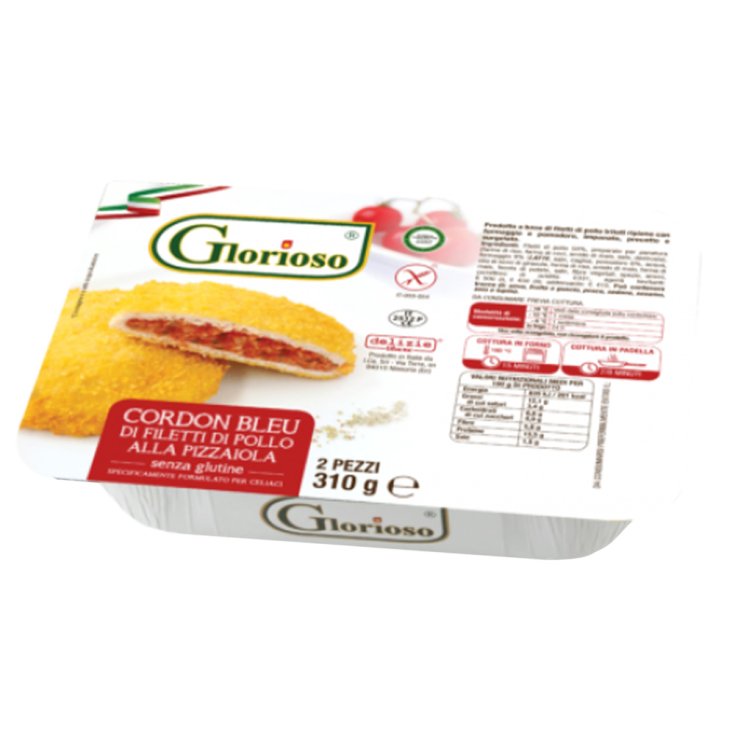 Cordon Bleu Di Filetti Di Pollo Alla Pizzaiola Surgelato Glorioso&reg; 310g