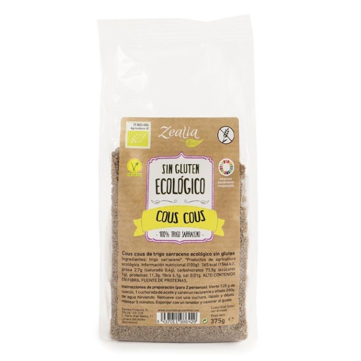 Cous Cous Grano Saraceno Zealia 375g