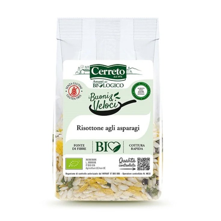 Risottone Agli Asparagi Bio Cerreto 140g