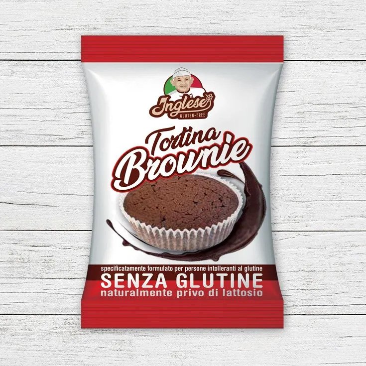 Tortina Brownie Monoporzione Inglese 40g