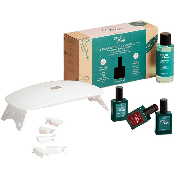 Green Flash&trade; Starter Kits Colore Hortencia Manucurist Cofanetto