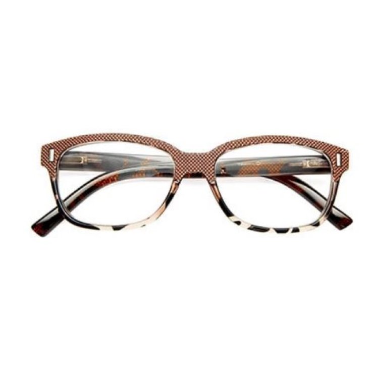 Occhiali da Lettura NEWPORT Marrone&nbsp;+1,50 Twins Gold