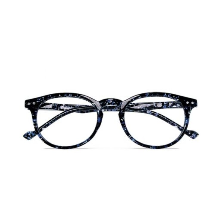 Occhiali da Lettura MARTE Nero-Blu +1,50 Twins Gold