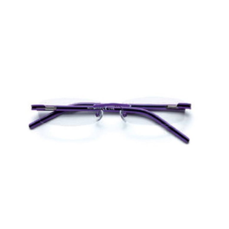 Occhiali da Lettura Live Viola Riga Nera +3,00