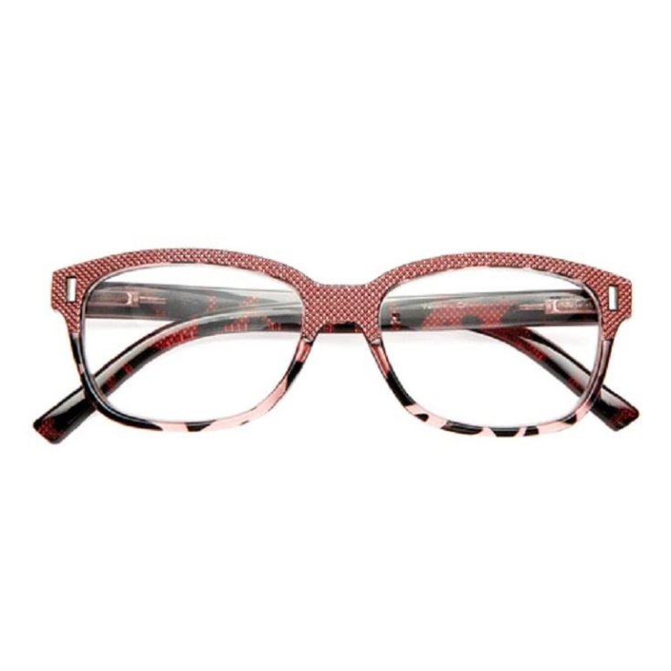Occhiali da Lettura NEWPORT Rosso +2,50 Twins Gold