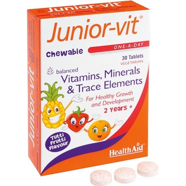 Junior-vit&nbsp;Tutti Frutti 30 Tavolette Masticabili