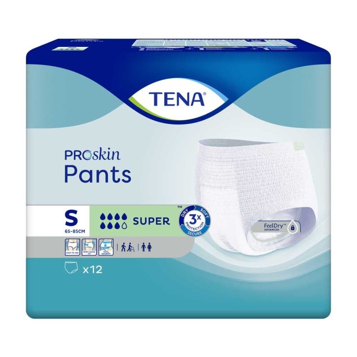 ProSkin Pants Super S Tena 12 Pezzi ProSkin Pants Super S Tena 12 Pezzi