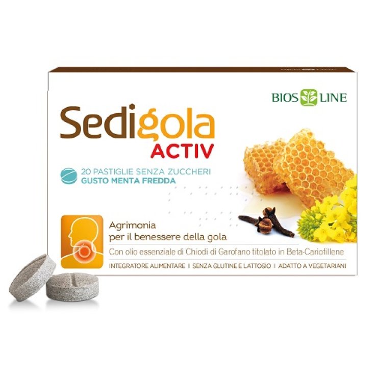 Sedigola&nbsp;ACTIV Apix Menta 20 Pstiglie