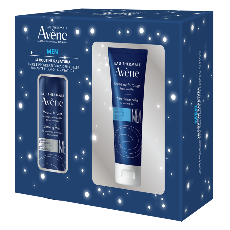 Eau Thermale Av&egrave;ne Cofanetto Natale Rasatura MEN, durante e dopo la rasatura, lenitivo