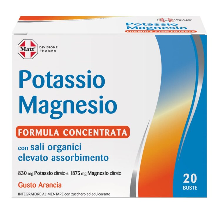 Potassio e&nbsp;Magnesio Formula Concentrata 20 Bustine