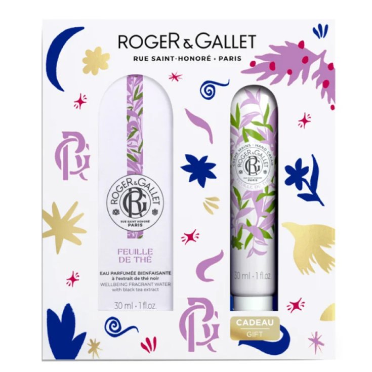 Set Natale Feuille De Th&eacute;+Crema Mani Roger&Gallet