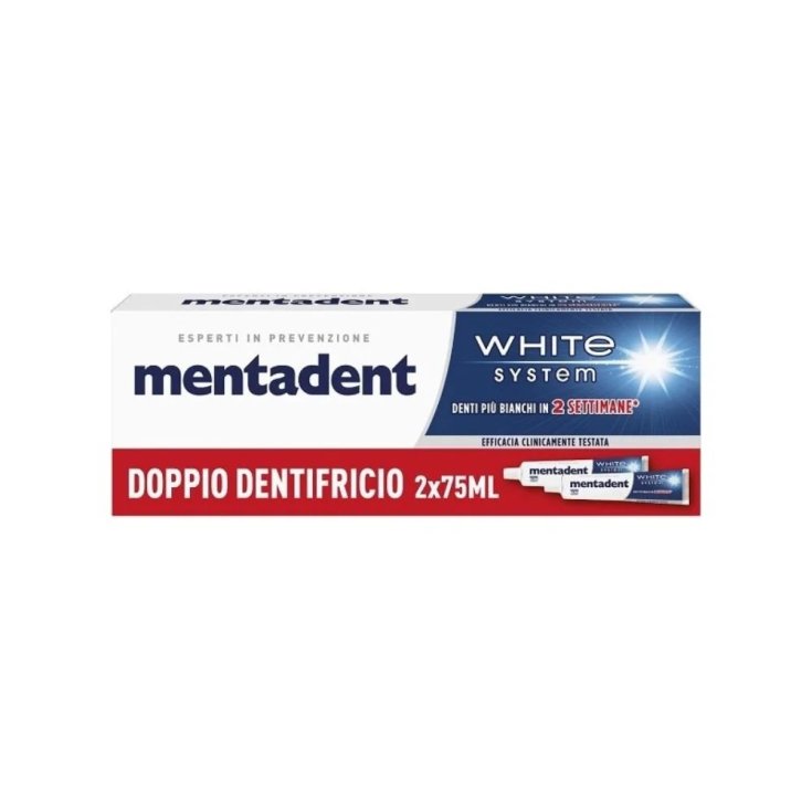 Mentadent White System 2x75ml