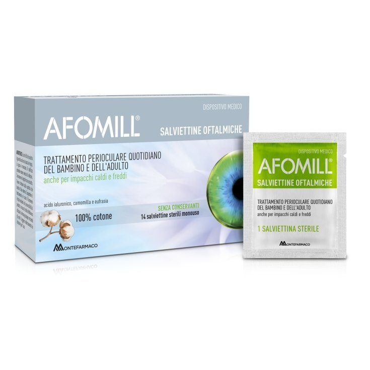 Salviette Oftalmiche Afomil 14 Pezzi