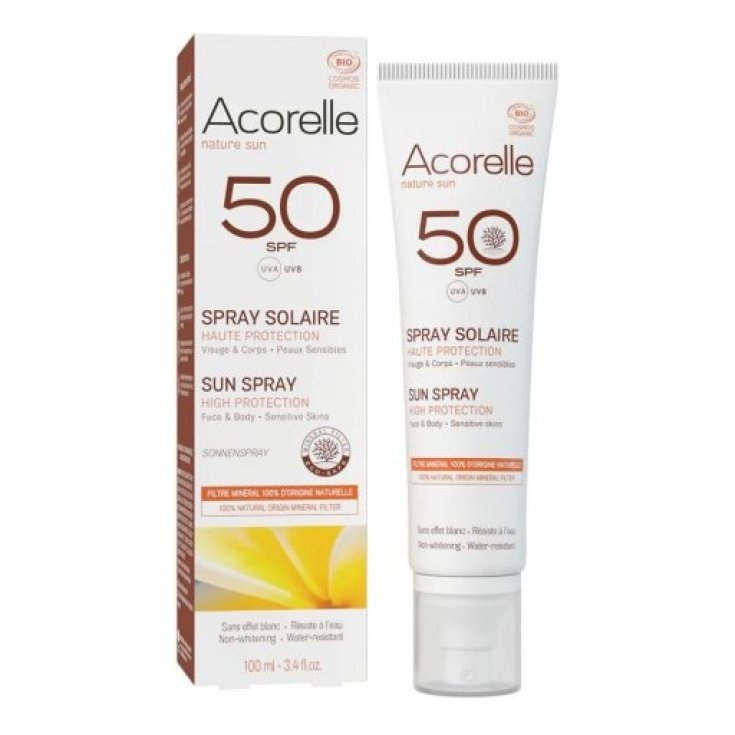 Spray Solare SPF50+ Bio Acorelle 100ml