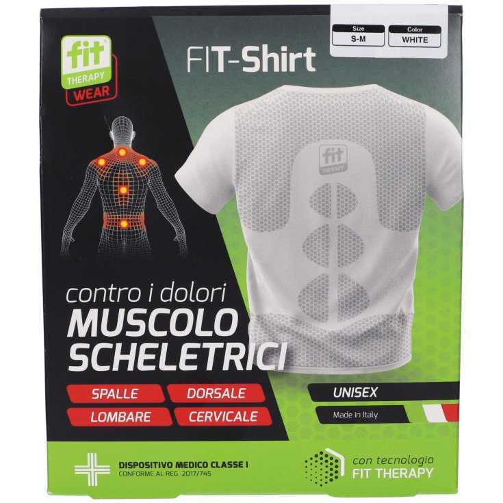 FIT&nbsp;Therapy T-Shirt Bianca Tg.S-M