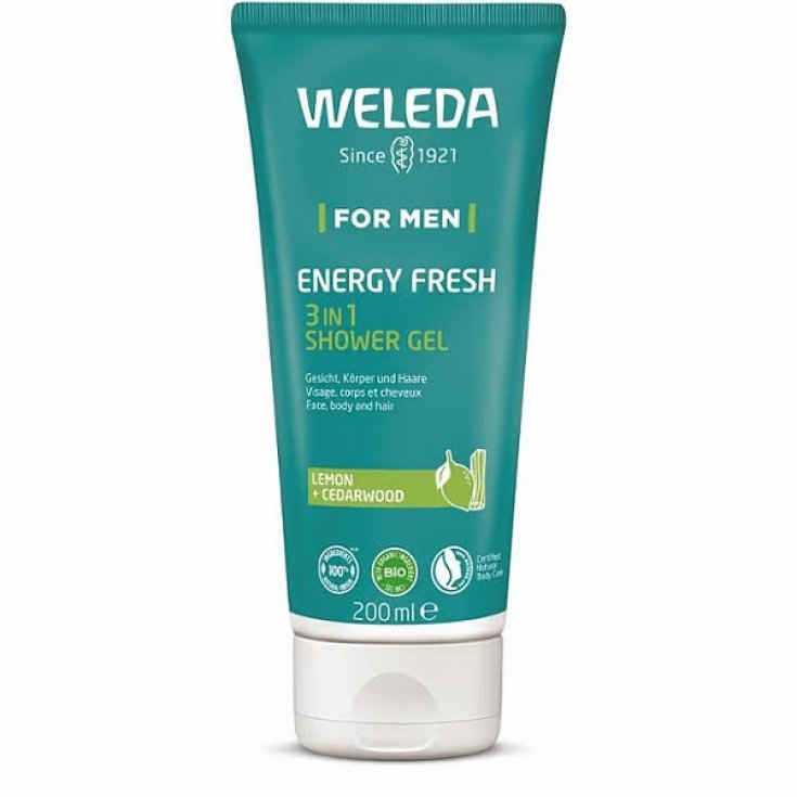 Energy Fresh Shower Gel For Men Weleda 200ml