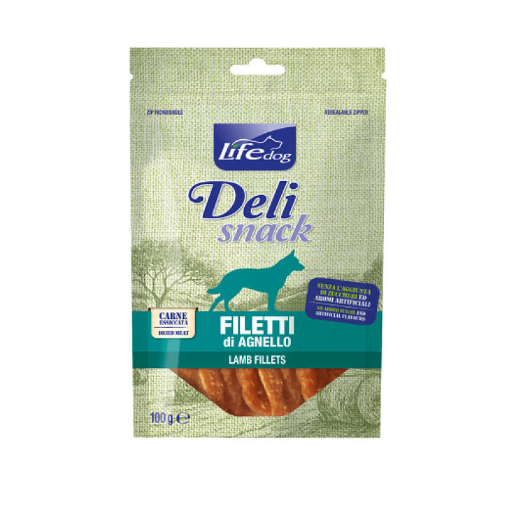 Deli Snack Filetti Di Agnello Life Dog 100g