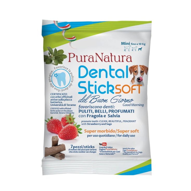 Dental Stick Soft del Buongiorno per Cani Mini 7 Pezzi