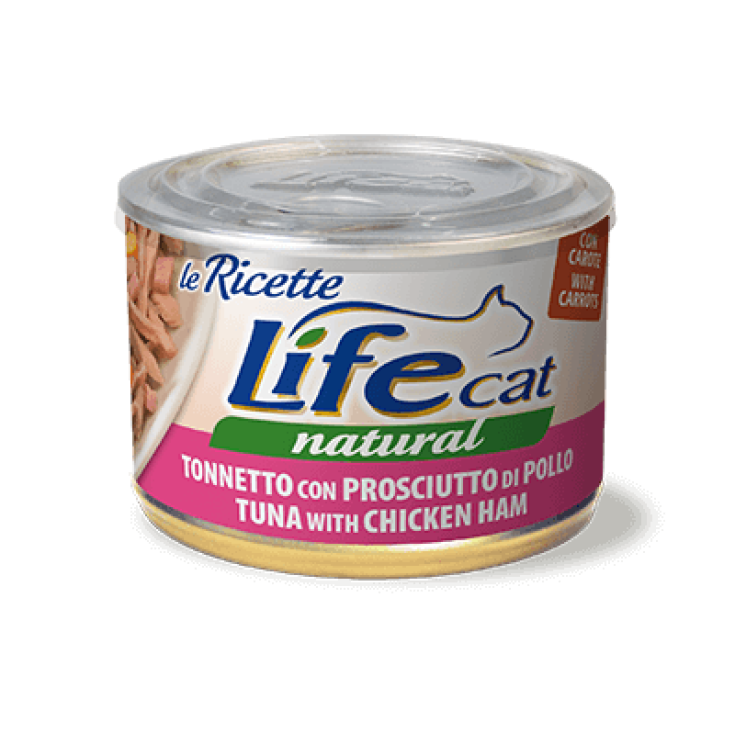 Tonnetto Con Prosciutto Di Pollo Life Cat Natural 150g