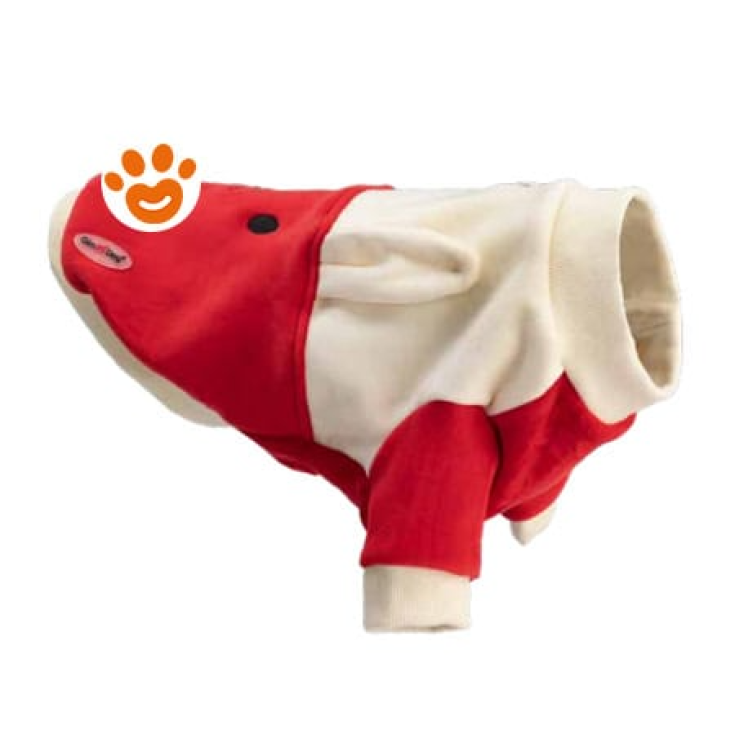GimDog&reg; Maglioncino Bunny Panna/Rosso 35cm Gimborn&reg;