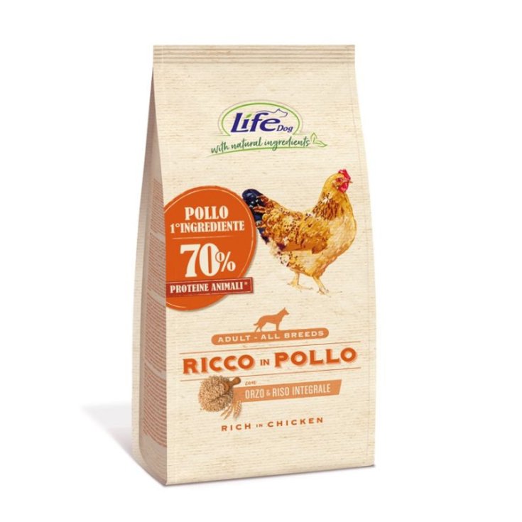 Life Dog Ricco in Pollo Life Natural 12Kg