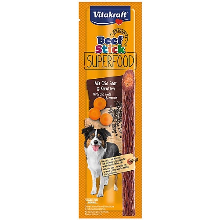 Beef-Stick Superfood Carote/Chia Vitakraft 25g