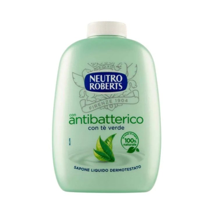 Pouch Sapone Con Antibatteric T&egrave; Verde Neutro Roberts 200ml