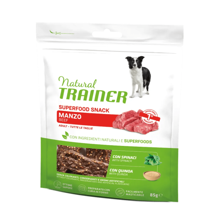 Superfoods Snacks Manzo Natural Trainer 85g