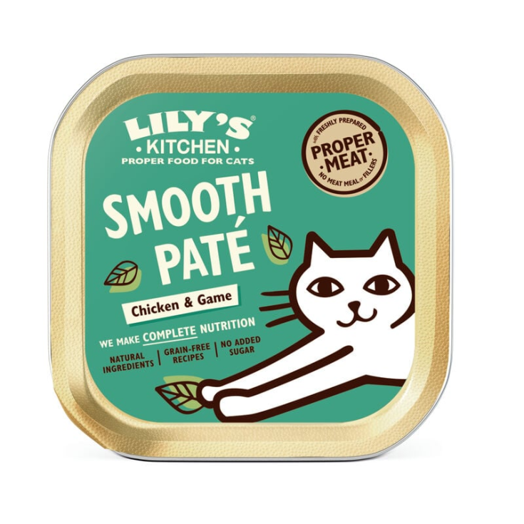Smooth Pat&egrave; Pollo & Selvaggina Lily&rsquo;s Kitchen 85g