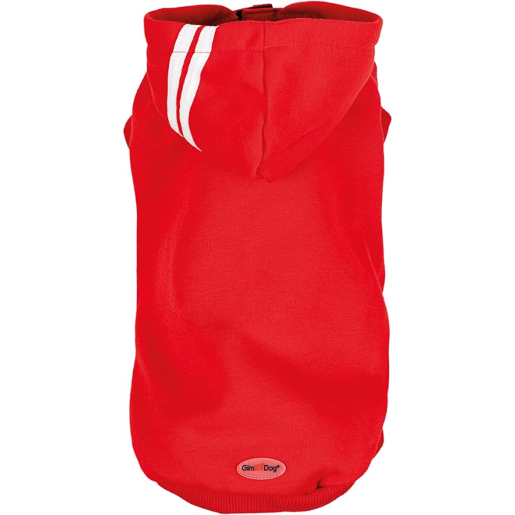 Felpa Sporty 55cm Rosso GimDog&reg; 1 Pezzo