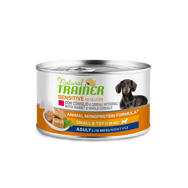 Sensitive No Gluten Small&Toy Coniglio Natural Trainer 150g