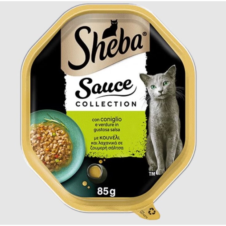 Sauce Collection in Salsa Coniglio e Verdure Sheba&reg; 85g