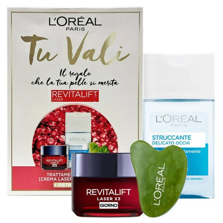 Tu Vali Cofanetto Crema Laser e Struccante L'Oreal