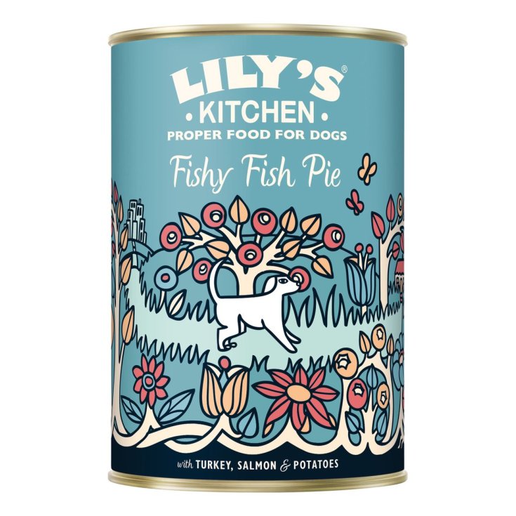 Fishy Fish Pie For Dog Lily'S Kitchen 400g