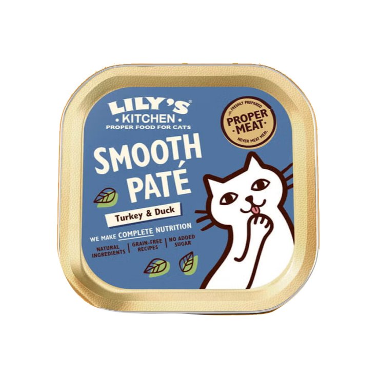 Turkey & Duck Smooth Pate Gatti Adulti Lily's Kitchen&reg; 85g