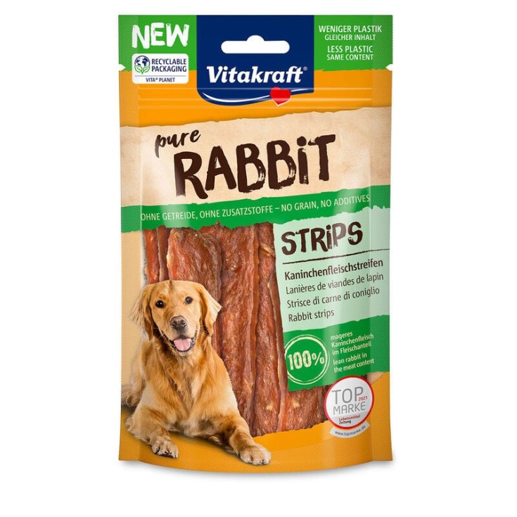Pure Rabbit Stripes Carne Di Coniglio Vitakraft 80g