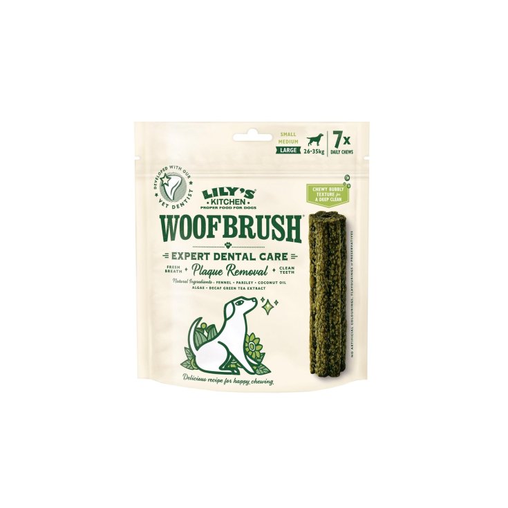 Treats WoofBrush Tg.L Lily's Kitchen 7 Pezzi