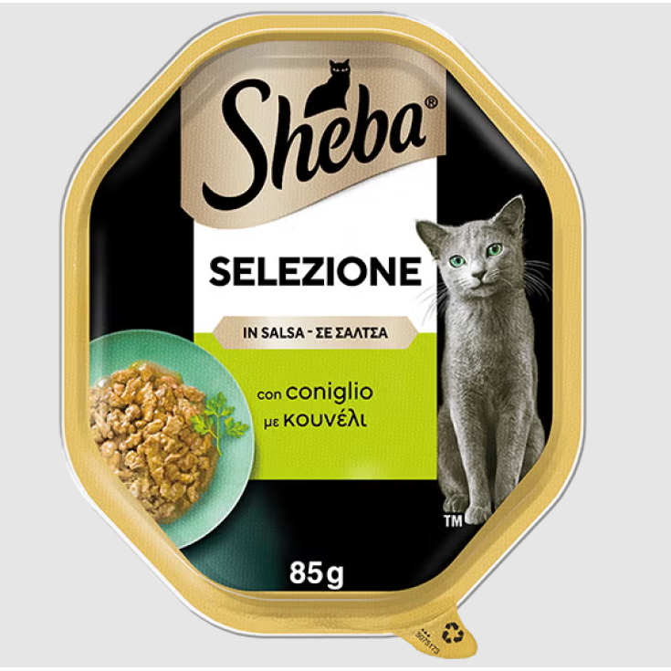 Selezione in Salsa con Coniglio Sheba&reg; 85g