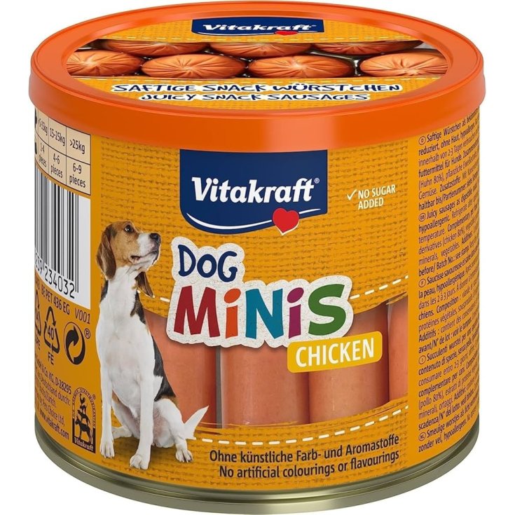 Dog Minis Pollo Vitakraft 12 Pezzi