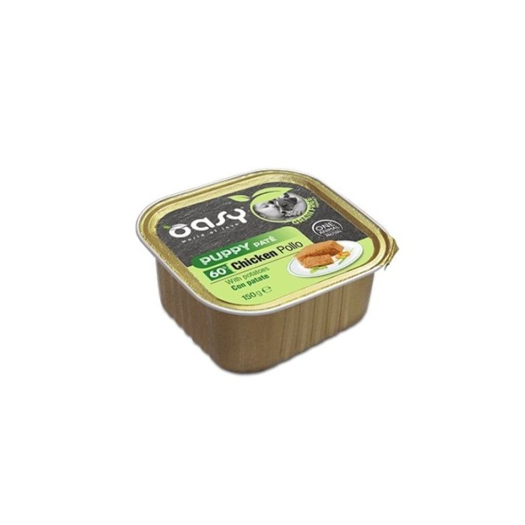 Oasy Pat&eacute; Puppy Pollo con Patate WONDERFOOD 150g