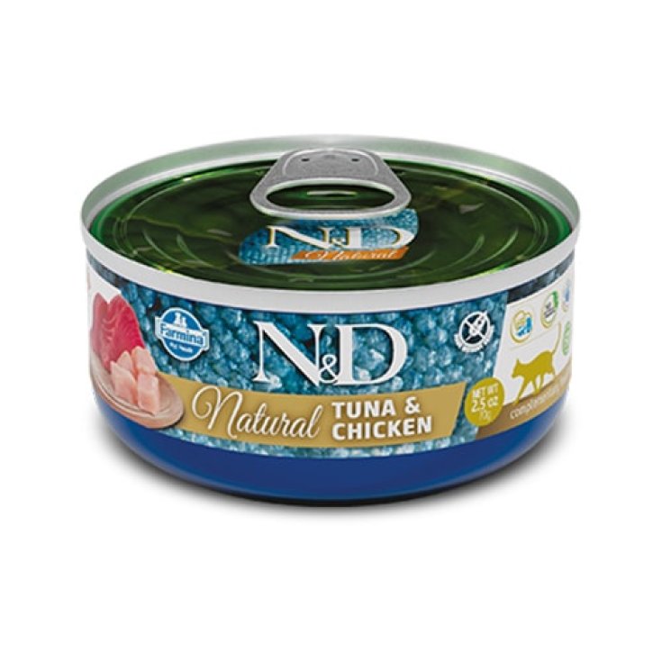 N&D Natural Feline Tuna & Chicken Farmina 70g