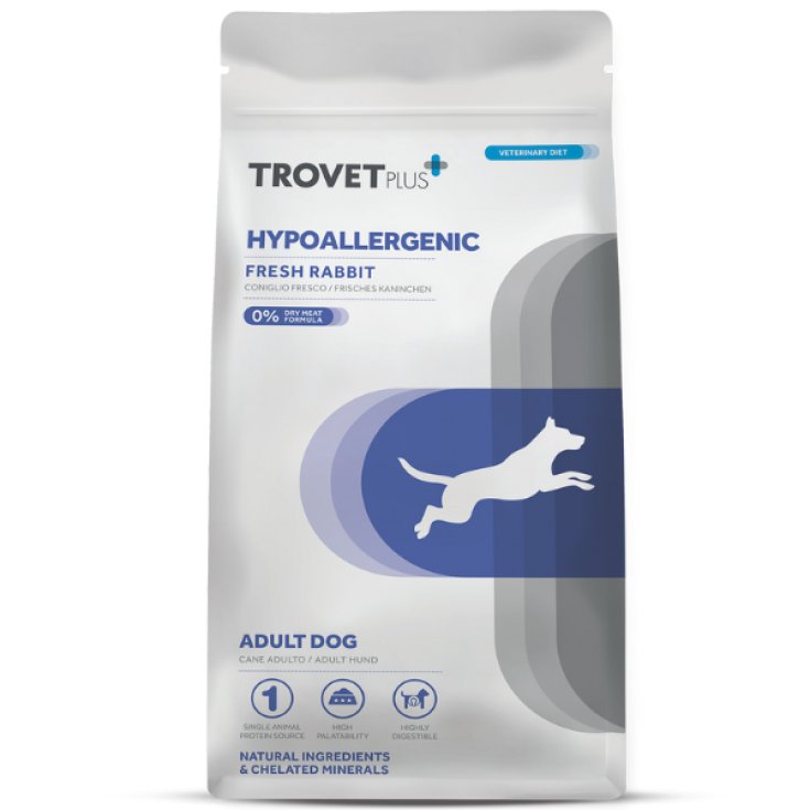 Hypoallergenic Coniglio fresco Trovet Plus+ 10Kg