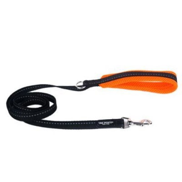 Guinzaglio Rete Orange Fluo 130cm Tre Ponti