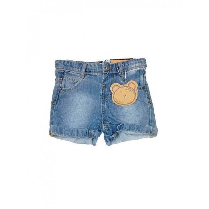 Losan Pantaloncino Shorts Jeans Bimbo 6M BabyDistribution 1 Pezzo