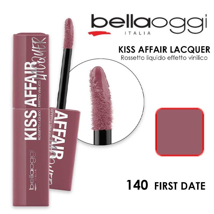 Kiss Affair Lacquer Rossetto First Date Bellaoggi