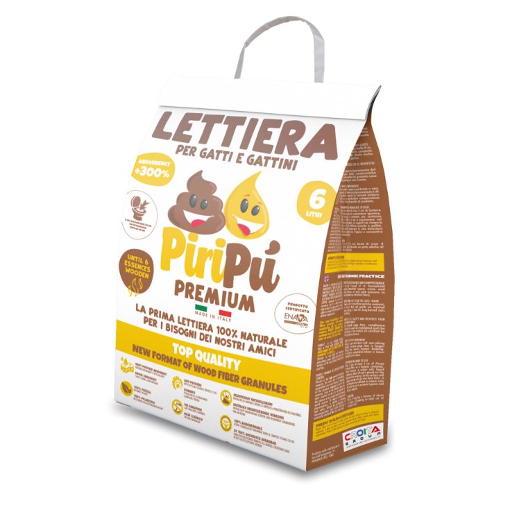 Lettiera Pirip&ugrave; Premium 6 Lt