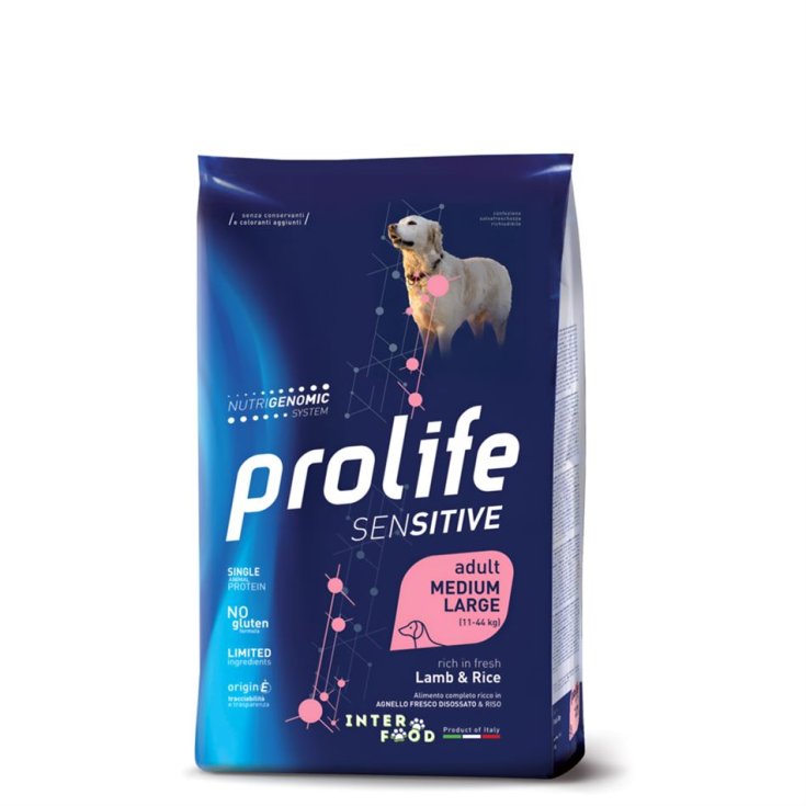 Sensitive Adult Medium Lamb&Rice Prolife 2,5kg