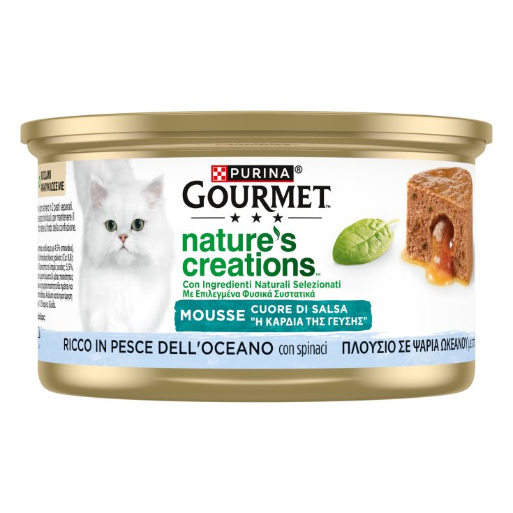Gourmet Nature's Creations Pesce Dell'Oceano Spinaci E Riso Purina 85g