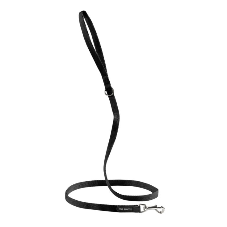 Guinzaglio Classico Nero 130cm Tre Ponti 1 Pezzo