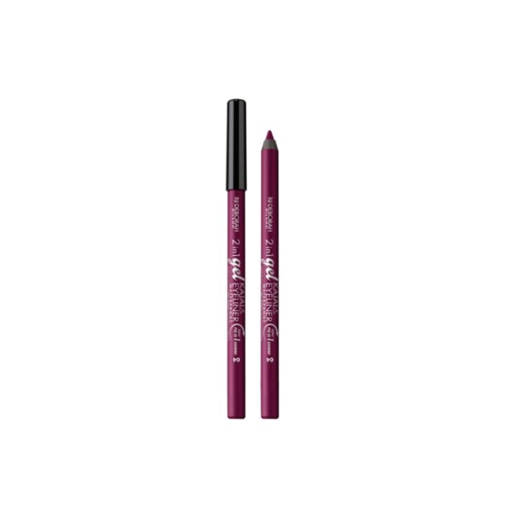 2in1 Gel Kajal&Eyeliner 04 Aubergine Deborah